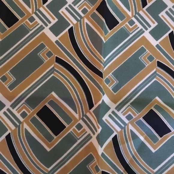 Mr. Emperor Polyester 1960s Scarf - Picture 2 of 4